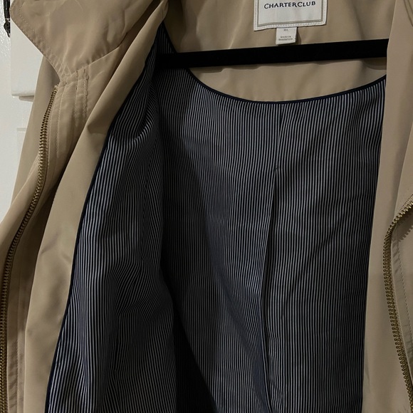 Women's Water-Resistant Hooded Anorak Jacket - Picture 6 of 7